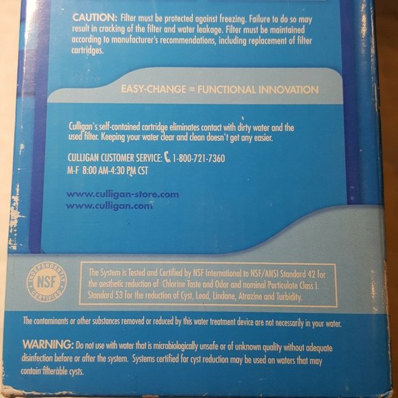 Culligan IC-EZ-3 EZ Change Inline Icemaker and Refrigerator Filtration System - Picture 9 of 9